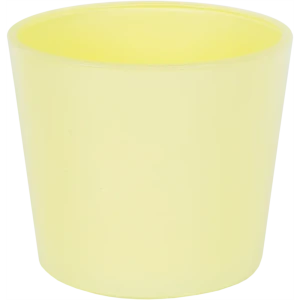 Кашпо Nina Glass ø14.5 h14.5 см v1.1 л стекло жёлтый