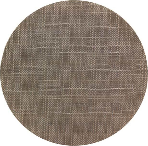 10577238 Harman Салфетка подстановочная круглая 35,5см "Шахматы" (шоколад) ПВХ 