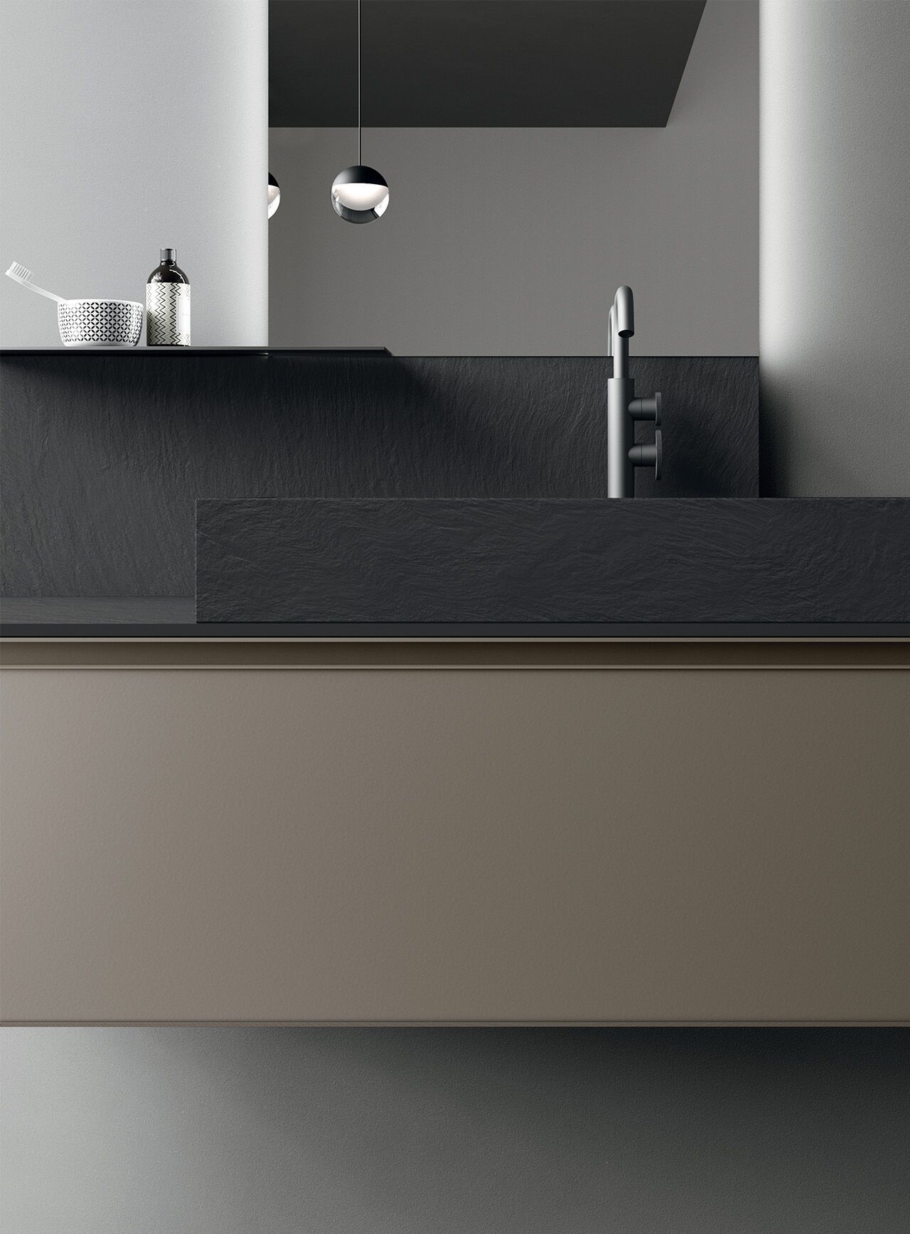 Подвесной шкаф с одной раковиной ARCOM Rail ARCH-00061032