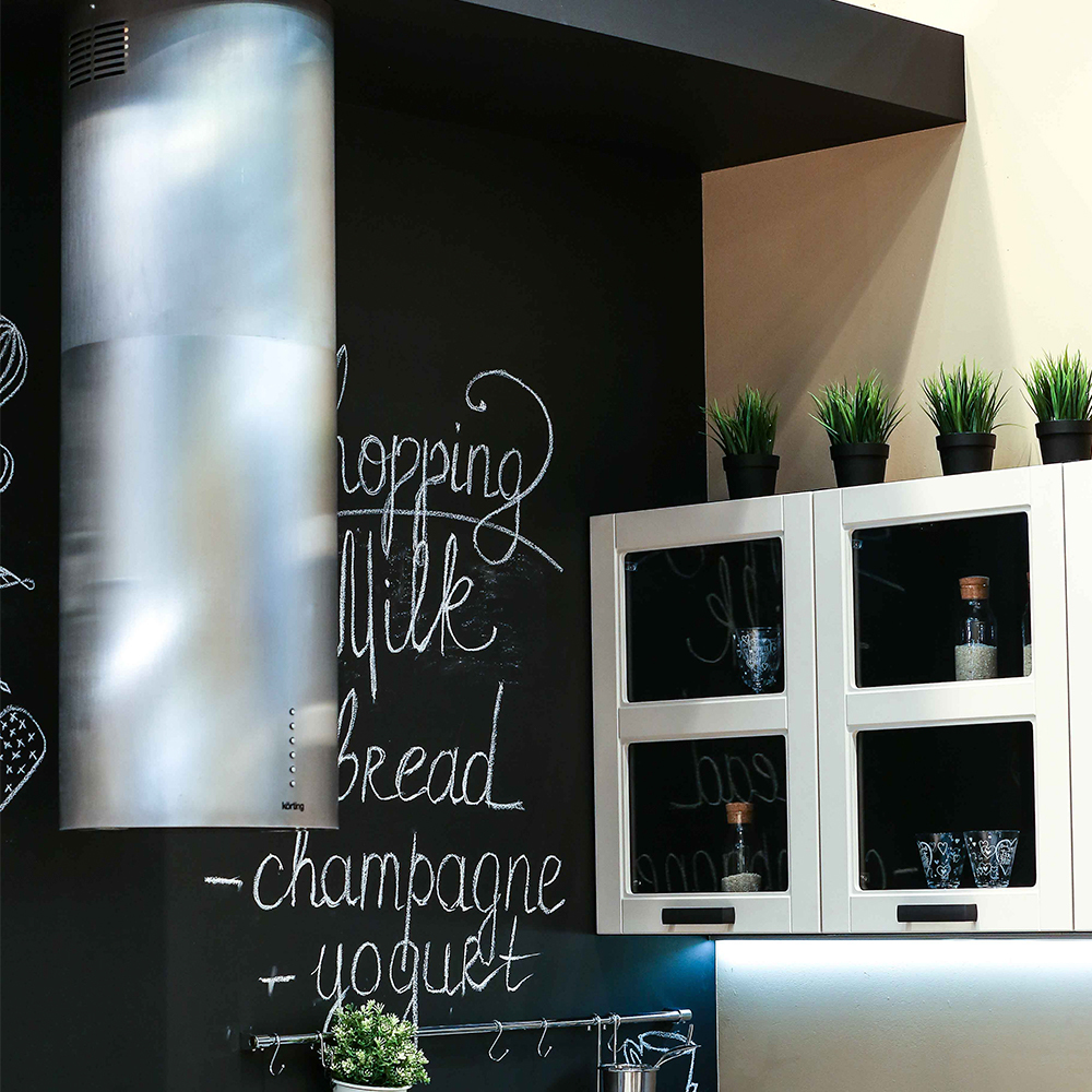 KHA 4970 X Cylinder Вытяжки / островная, 40 см, электронное управление, 4 режима, 950 м3/ч., таймер, нержавеющая сталь Korting Santreyd  - Вид №4