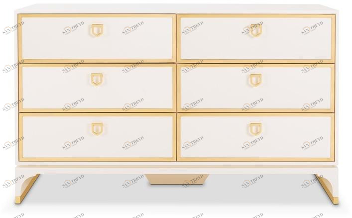 Stylish Club Деревянный лакированный комод Cocktail Scf.c17