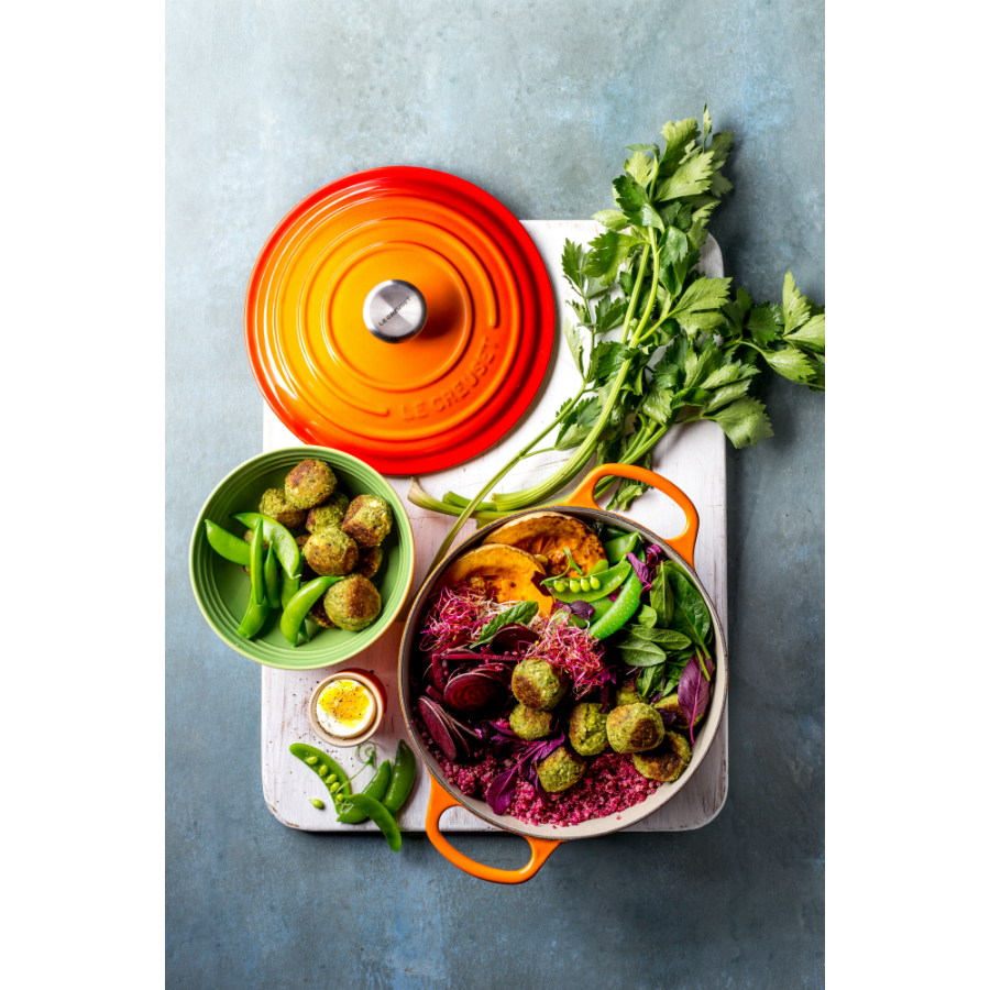 Казан чугунный Le Creuset, Ø26 см, оранжевый 21114260900430 - Вид №1