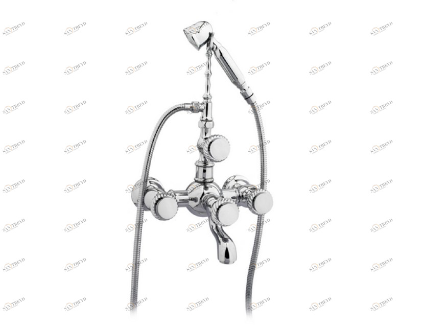 035416.G00.50 Душевой набор для ванны Яркий хром Mestre Pacifica