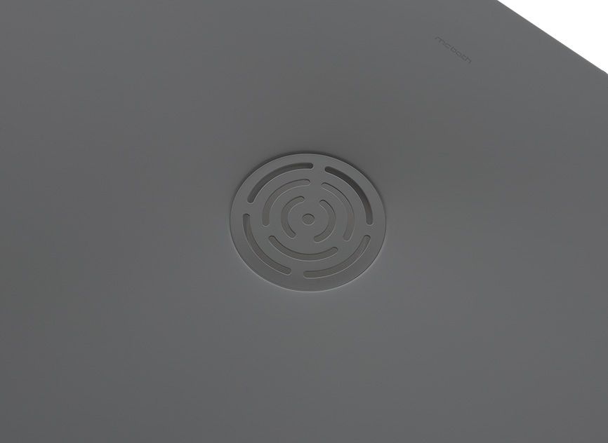 MCBATH Centuria Smooth 140x90 прямоугольный цемент sun-id-1959520 - Вид №2