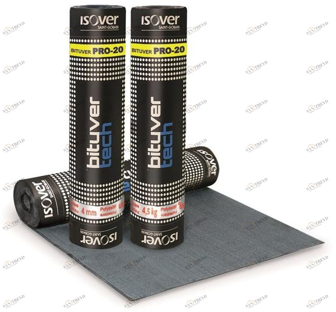 Saint-Gobain ISOVER Эластомерная гидроизоляционная мембрана Bituvertech sun-id-1385259