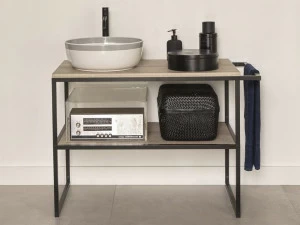 Scarabeo Ceramiche Тумба под умывальник с вешалкой для полотенец Frame 2.0