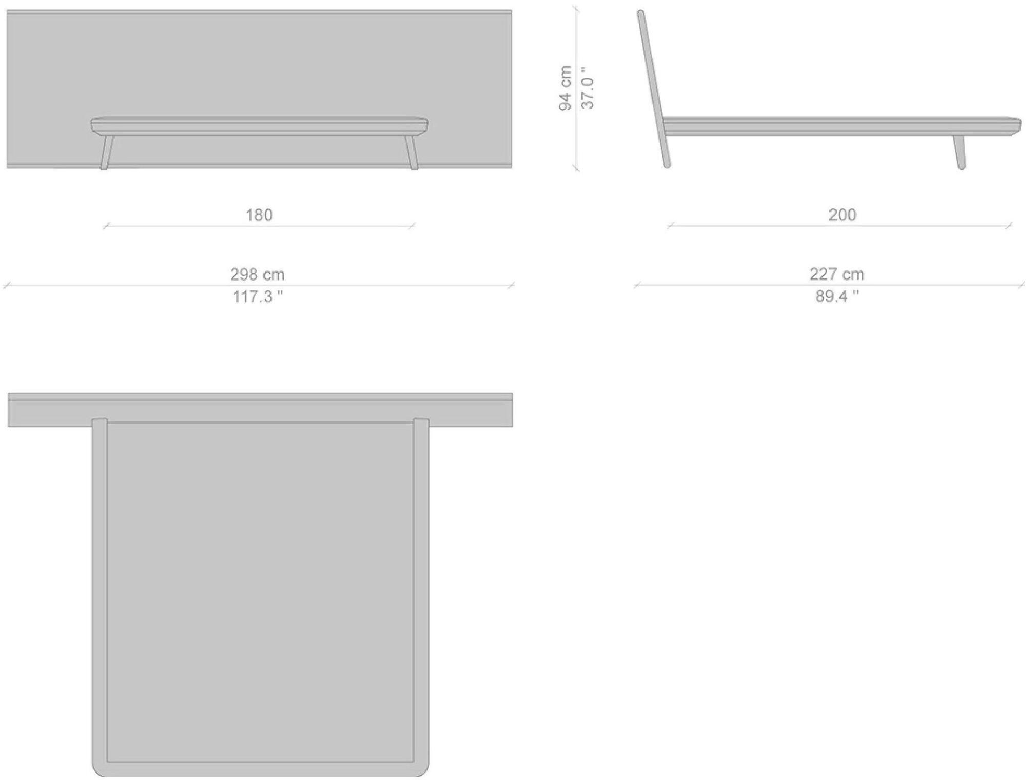 Cassina Кровать с изголовьем из ясеня  L42  - Вид №27
