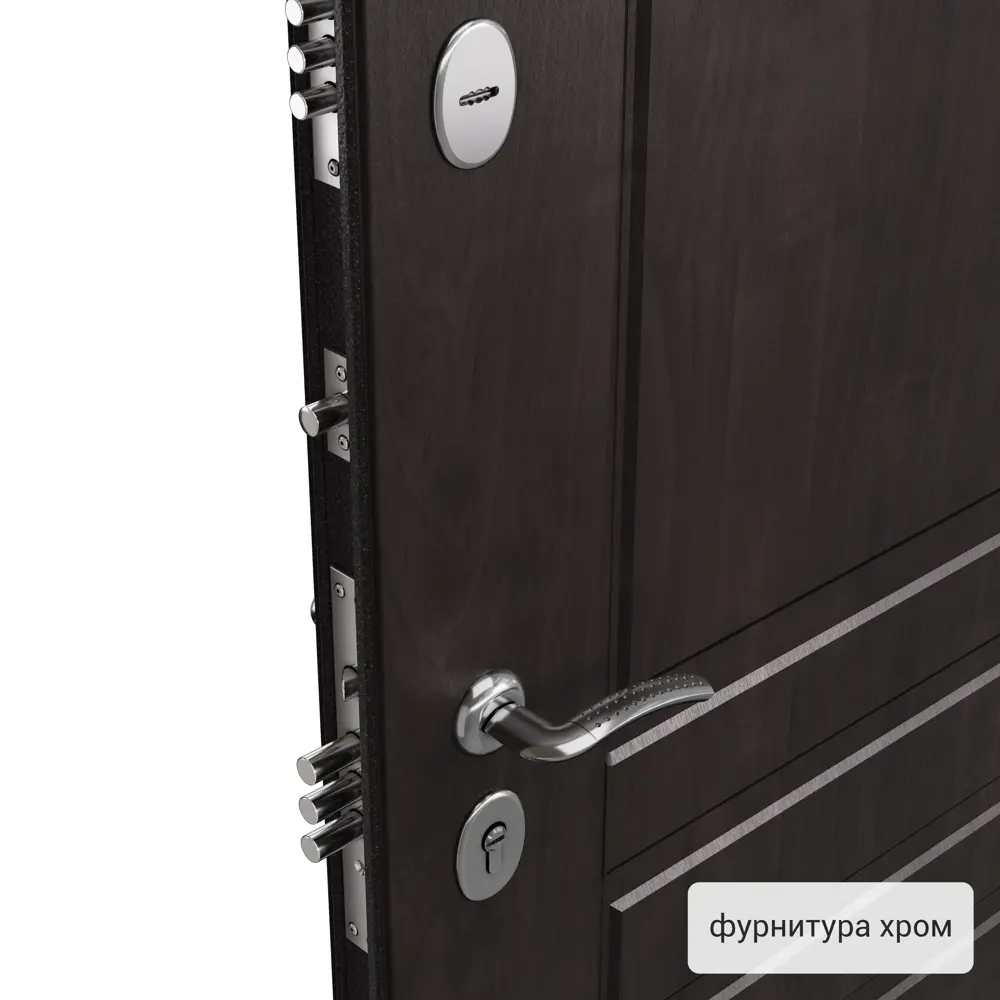 Дверь входная металлическая Грата 860 мм левая цвет скай мореный РР 83404201 STLM-2019709 TOREX  - Вид №1