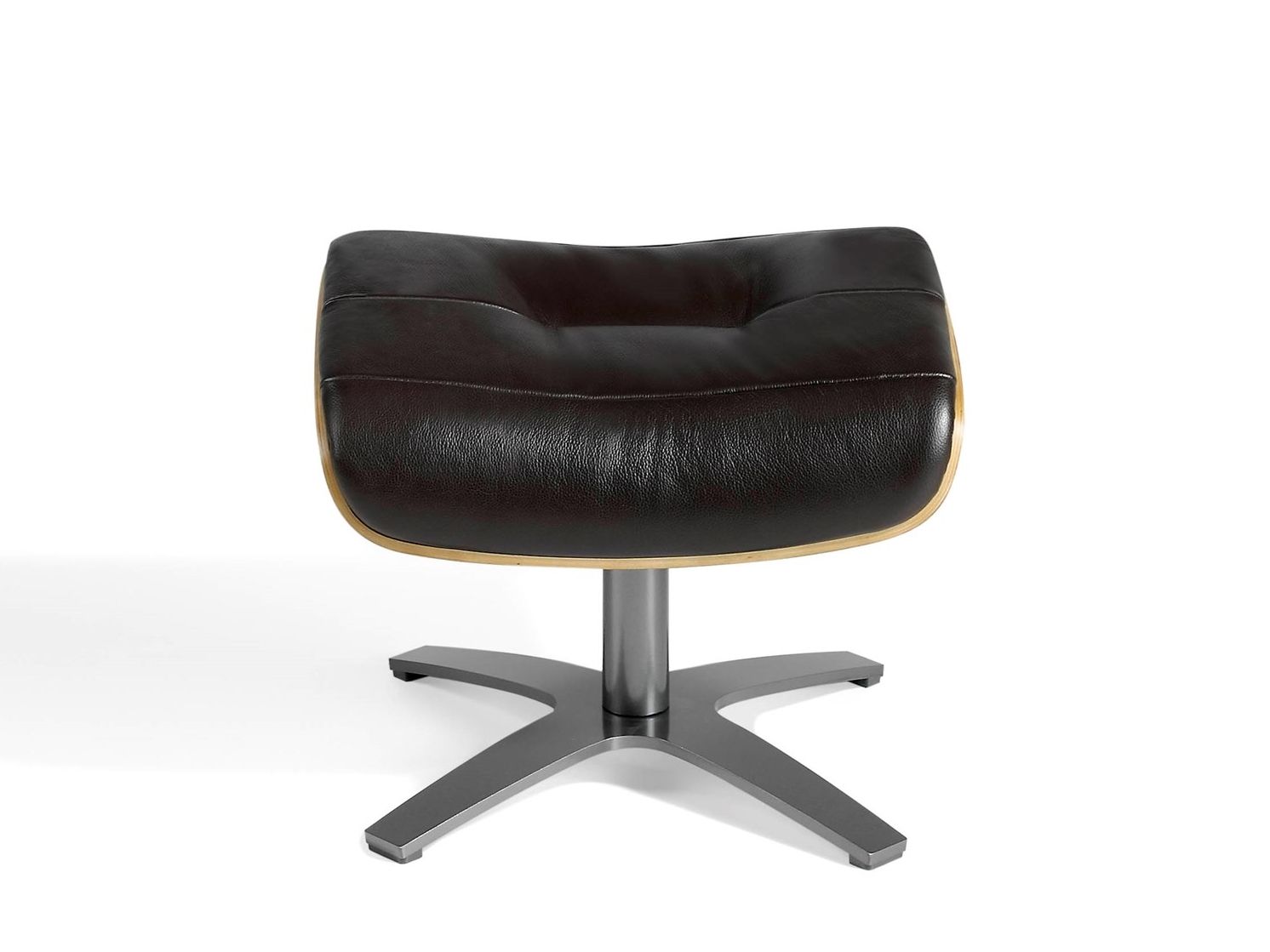 Кожаная мягкая поворотная спицевая подставка для ног Angel Cerda диван Trend ARCH-00043494 - Вид №1