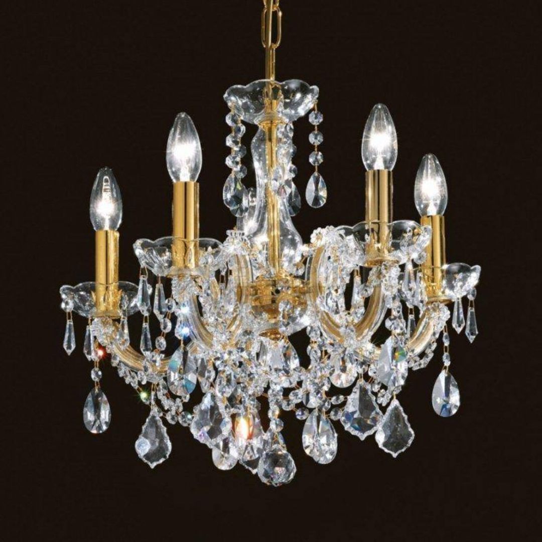 Masiero VE 944/5 MT/CHROME/CUT CRYSTAL люстра подвесная Maria teresa 118156 - Вид №1