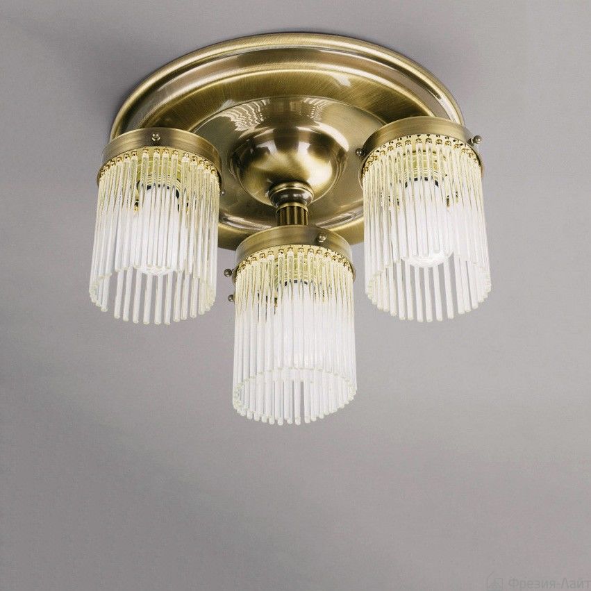 Orion DLU 1388/3+1 Patina STÄBCHENSERIE люстра потолочная 52520