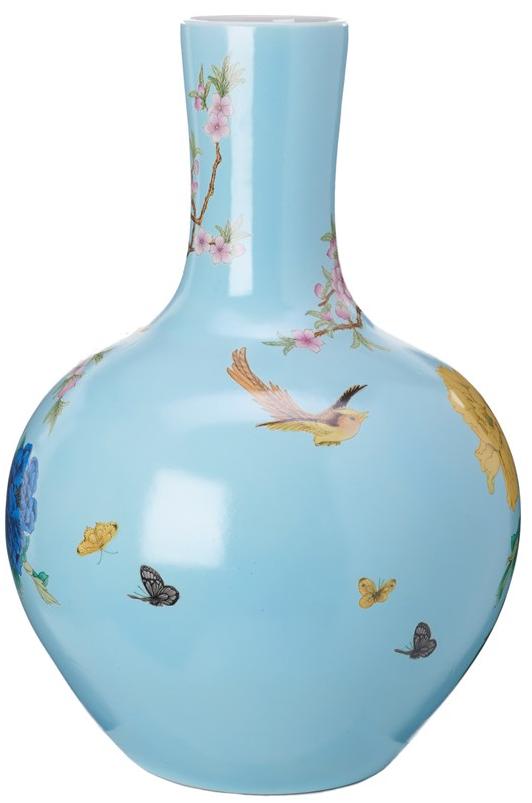 Pols Potten Фарфоровая ваза в восточном стиле  230-205-196  - Вид №2