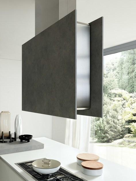 Floritelli Cucine Модульная кухня из ламината с островом Seta sun-id-1360965 - Вид №9