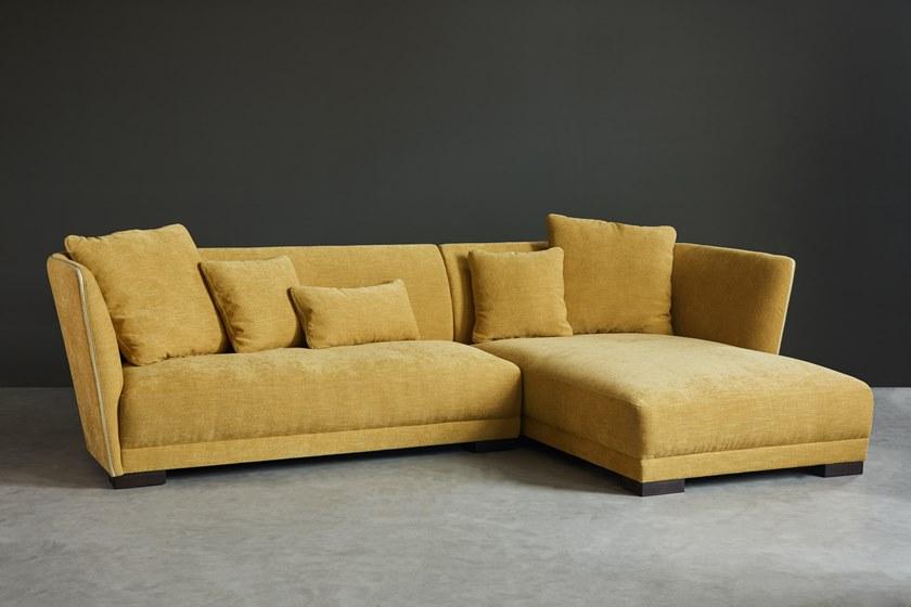 Grado Design 3-х местный тканевый диван с шезлонгом Halle Hal - sf - rc - Вид №1