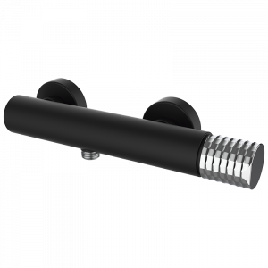 75324752 PREMIUM Черный смеситель для душа Черный-Хром GRB MIXERS