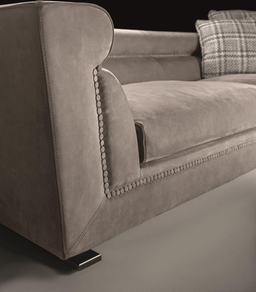 Longhi 3-х местный кожаный диван Loveluxe 2017 – essence collection W 572 - Вид №1