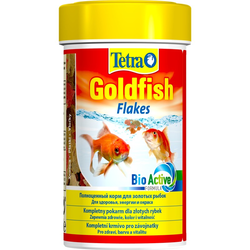 Т00017184 Корм для рыб AniMin Goldfisch Food в хлопьях для всех видов золотых рыбок 100мл TETRA 