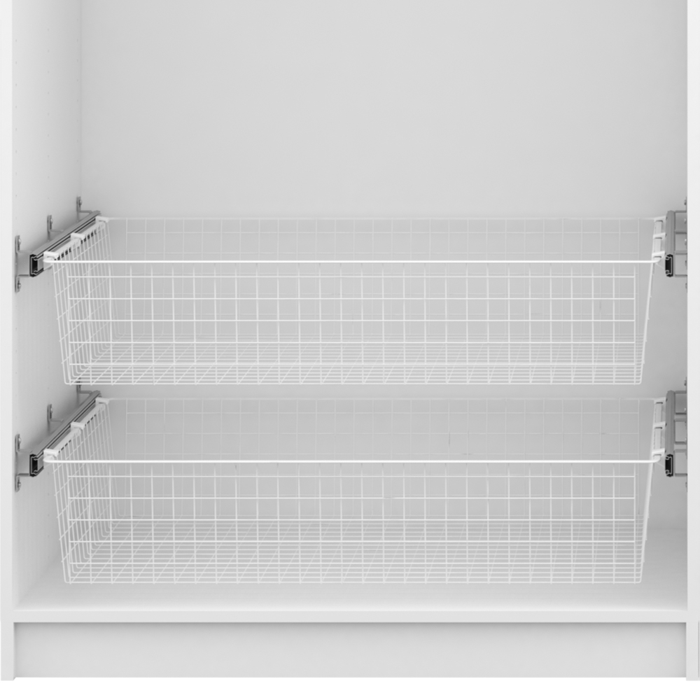 Проволочная корзина , 893х555х185 мм, белый LJPS0612 Public Steel Россия  - Вид №1