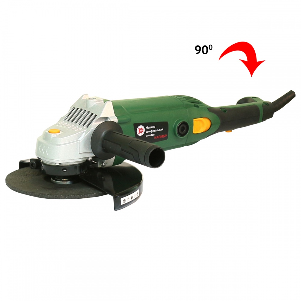 62517 Калибр Машина шлифовальная угловая МШУ-230/2200Р  - Вид №1