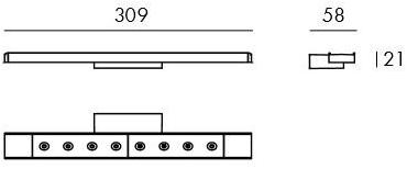Milan Iluminacion Светодиодный настенный светильник с диммером прямого света Gil sun-id-1413363 - Вид №3