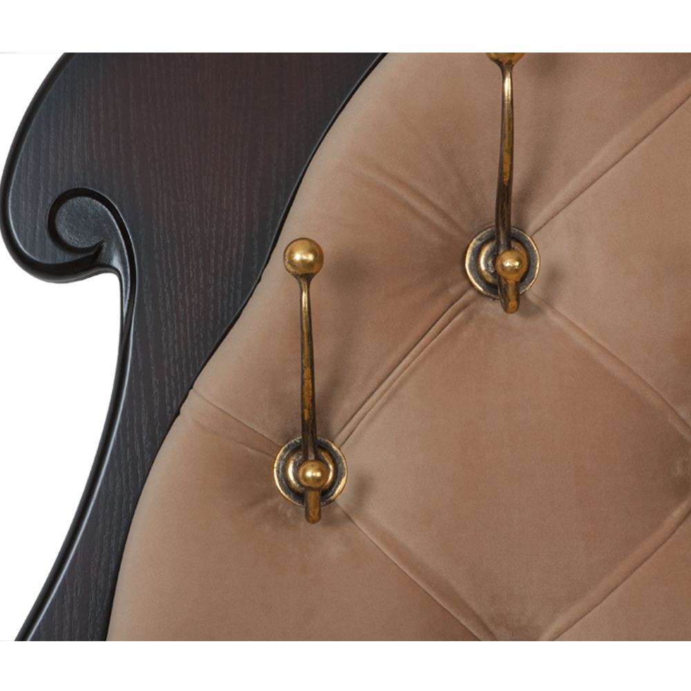 11554 Вешалка настенная Квин Каштан Капучино 2 BOGACHO 4627155816490 - Вид №2