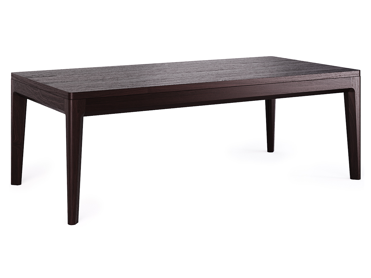 Журнальный столик прямоугольный дуб венге 100 см Case №3 THE IDEA  210094 Венге;черный  - Вид №1