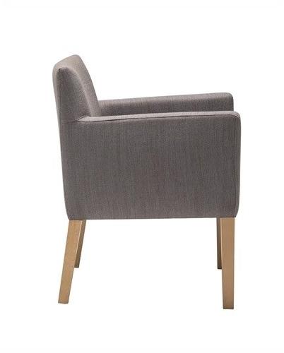 Andreu World Стул с обивкой и подлокотниками Anna Bu1405 - Вид №3