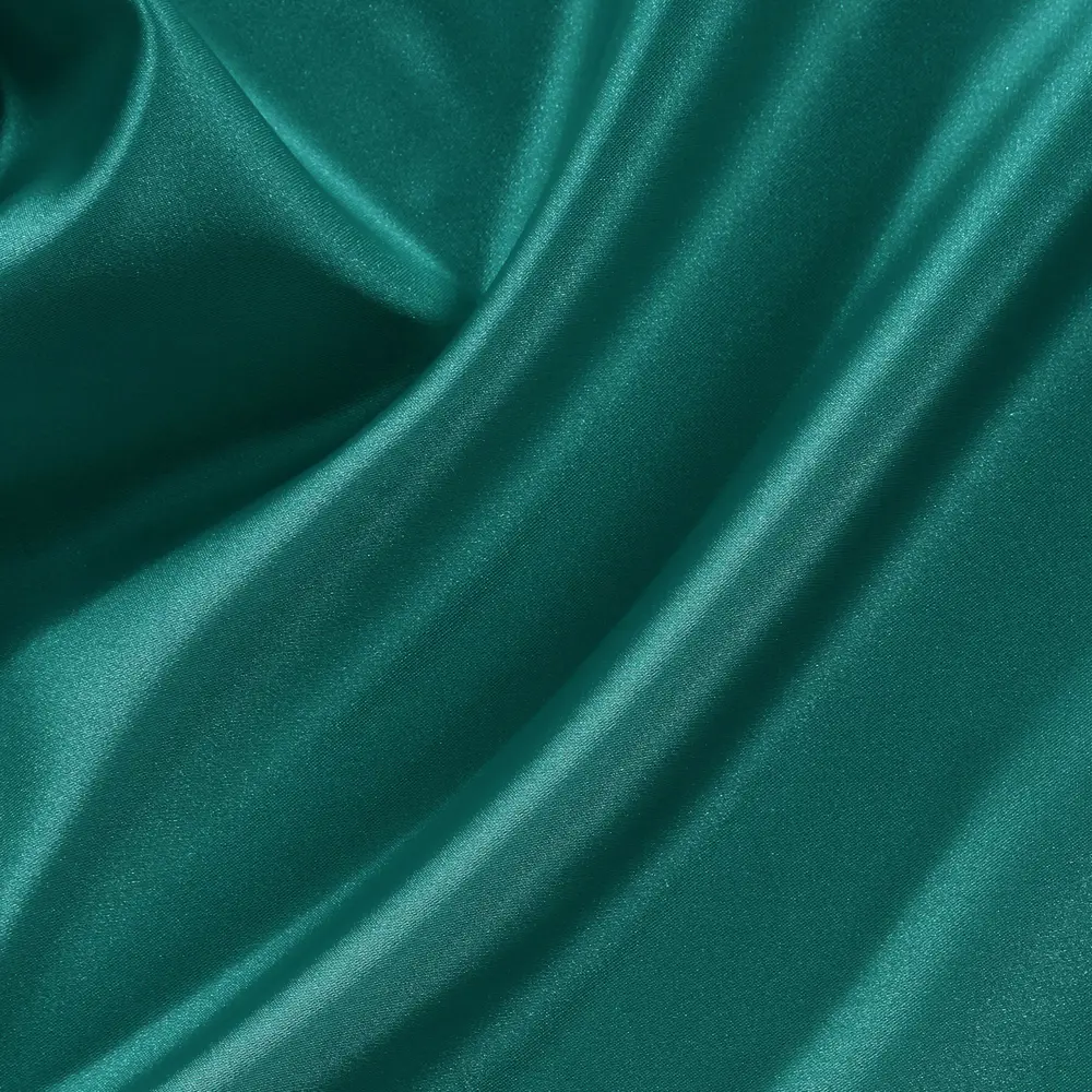 Штора на ленте Лотос 200x280 см цвет морская волна MIAMOZA STLM-2106361 - Вид №1