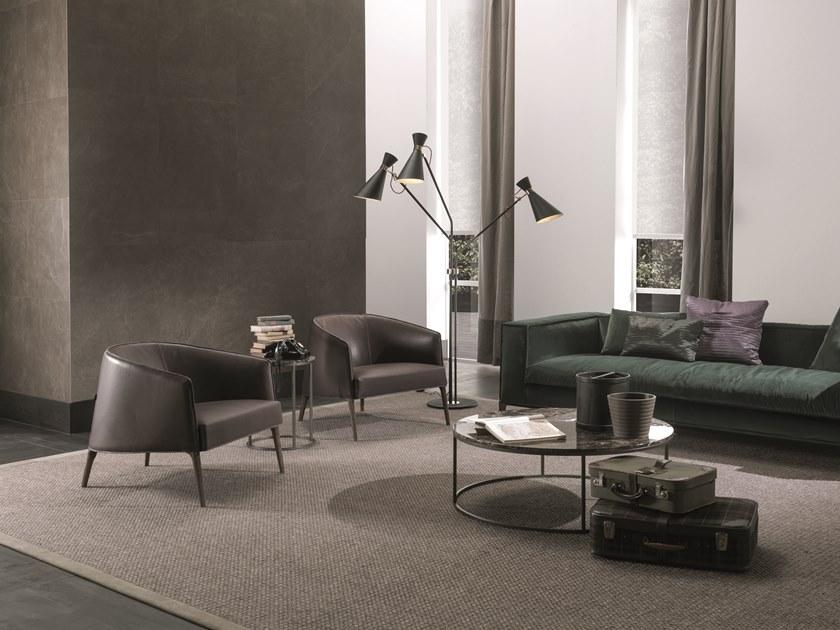 Frigerio Salotti Кожаное кресло с подлокотниками Jackie sun-id-1493816 - Вид №2