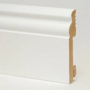 Плинтус Pedross White Белый Мдф МДФ+эмаль 2500х100 мм.