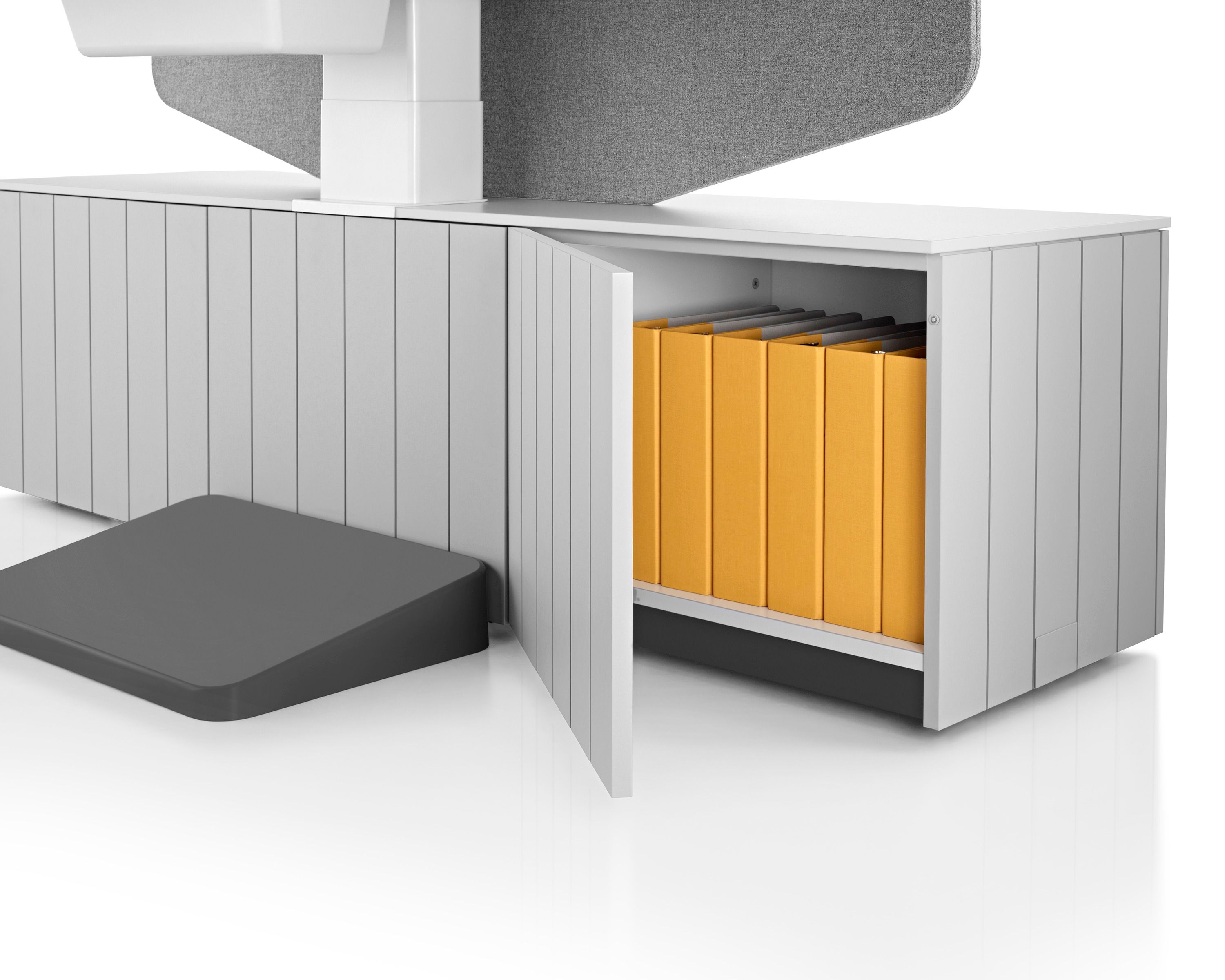 Секционный стол с регулируемой высотой и встроенной полкой Herman Miller местный ARCH-00031861 - Вид №20