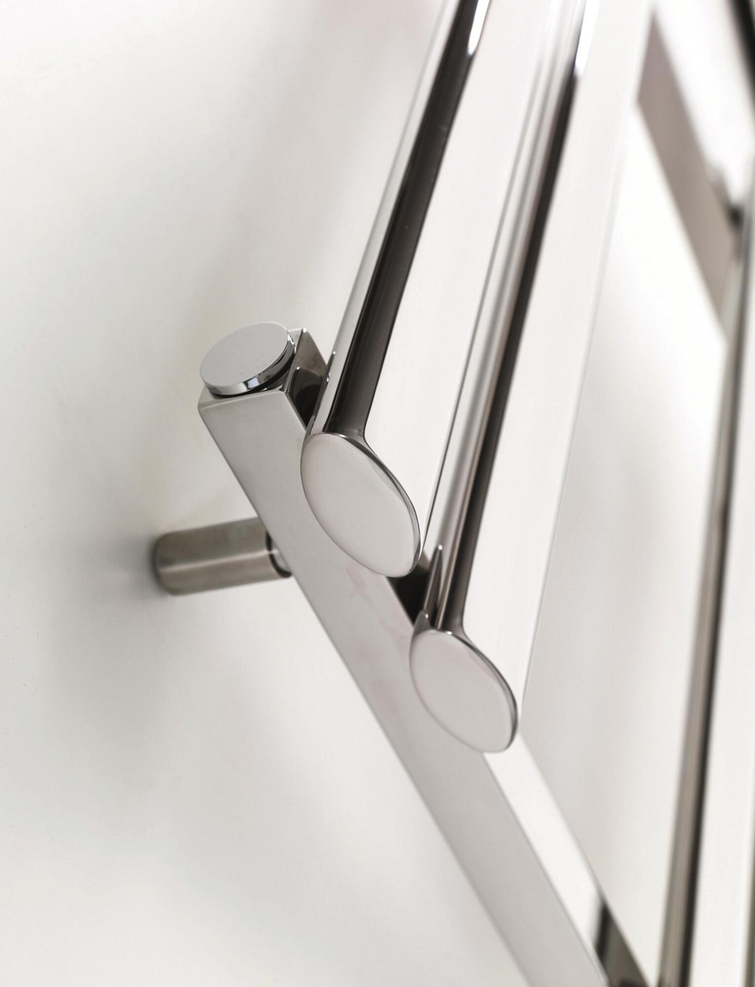 Полотенцесушитель Hammam TITAN Stainless steel  комбинированный; электрический или водяной Сталь  - Вид №59