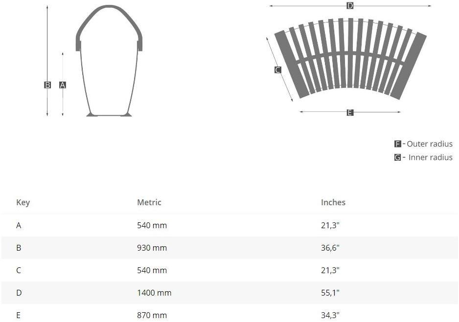 Green Furniture Concept Высокая скамья без спинки Nova c sun-id-1353296 - Вид №7