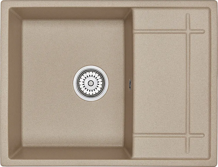 6501, ПЕСОК, кухонная мойка, кварц GRANULA 6501-ST148 - Вид №1