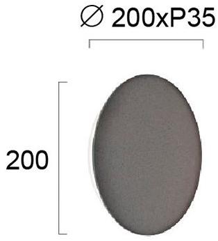 Terzo Light Светодиодный настенный светильник из стали sun-id-1486536 - Вид №5