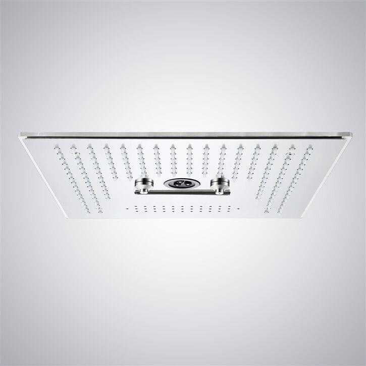 Светодиодная потолочная душевая головка из нержавеющей стали Fontana Showers Luxe Fontaine ARCH-00070123 - Вид №4