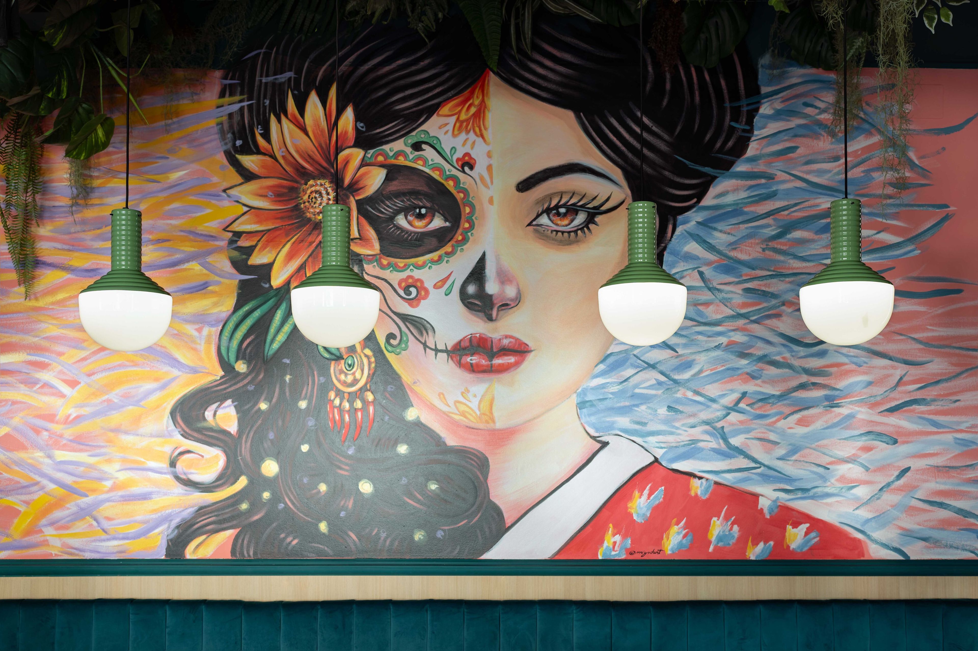 Стеклянный подвесной светильник FERROLUCE SELARÓN C2730 ARCH-00056434 - Вид №6