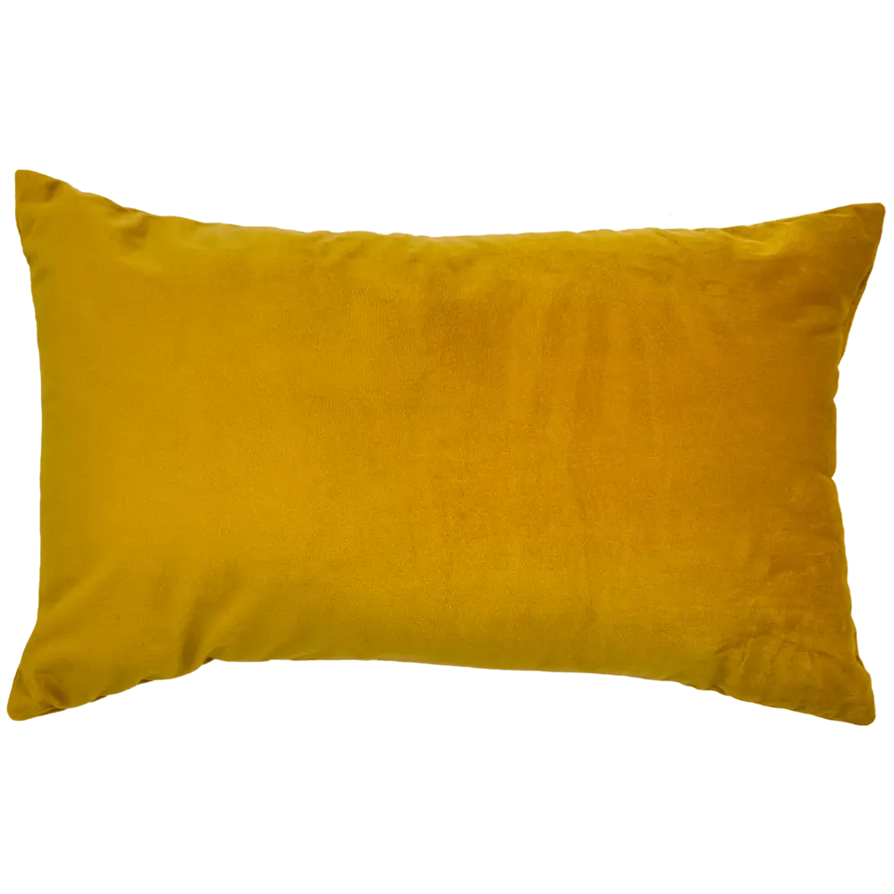 Подушка декоративная Linen Way 30x50 см бархат цвет горчица STLM-2043515