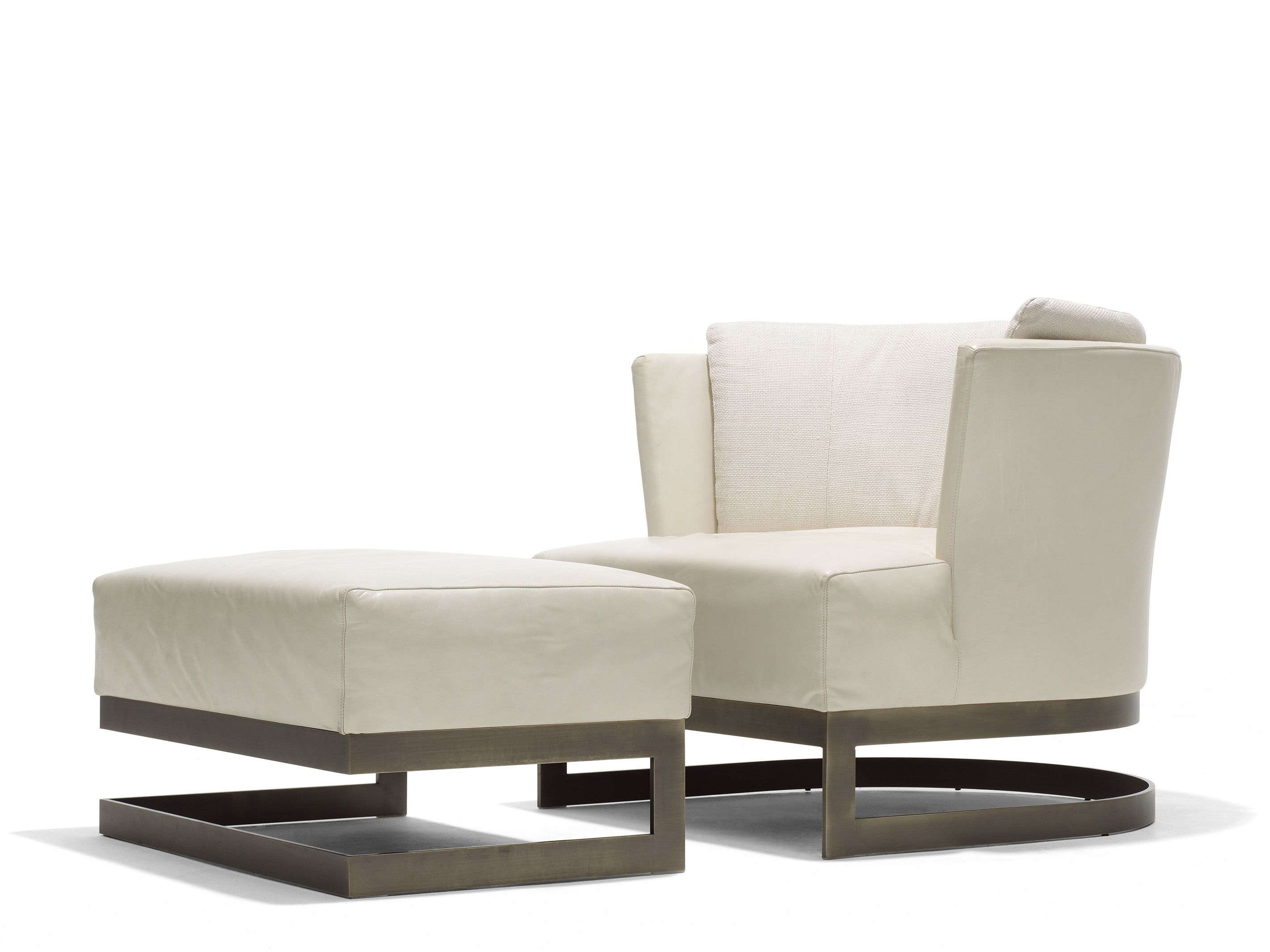 Пуф / кожаная подставка для ног Linteloo Маттерхорн ARCH-00112735 - Вид №1