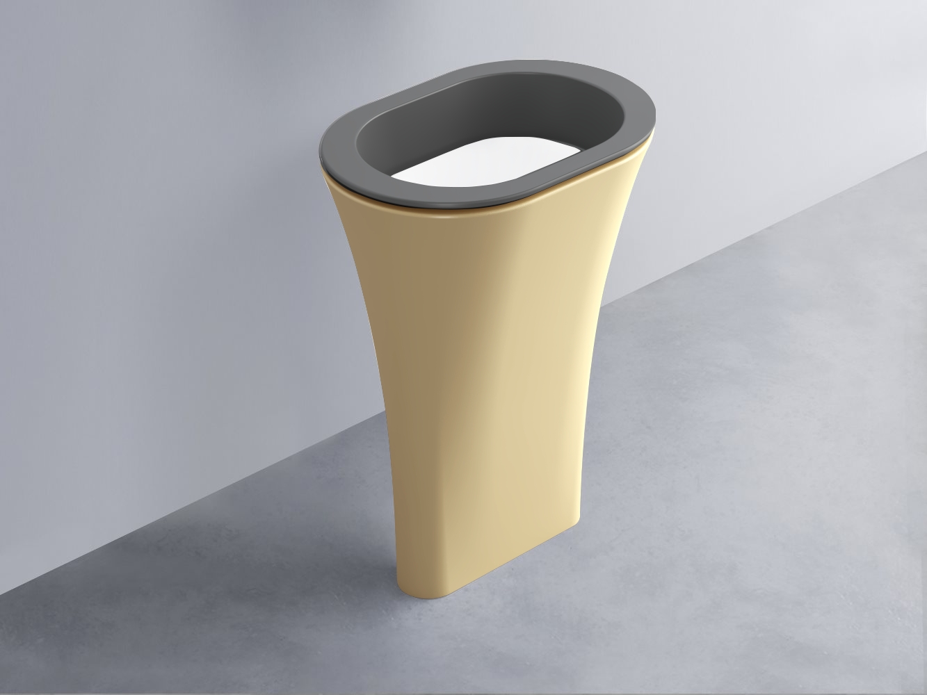 AMLA65-CM+AMPILO-BL+AMCOLO-CN Раковина Amedeo Ovale отдельностоящая cielo Enjoy + Amedeo Ceramica Cielo