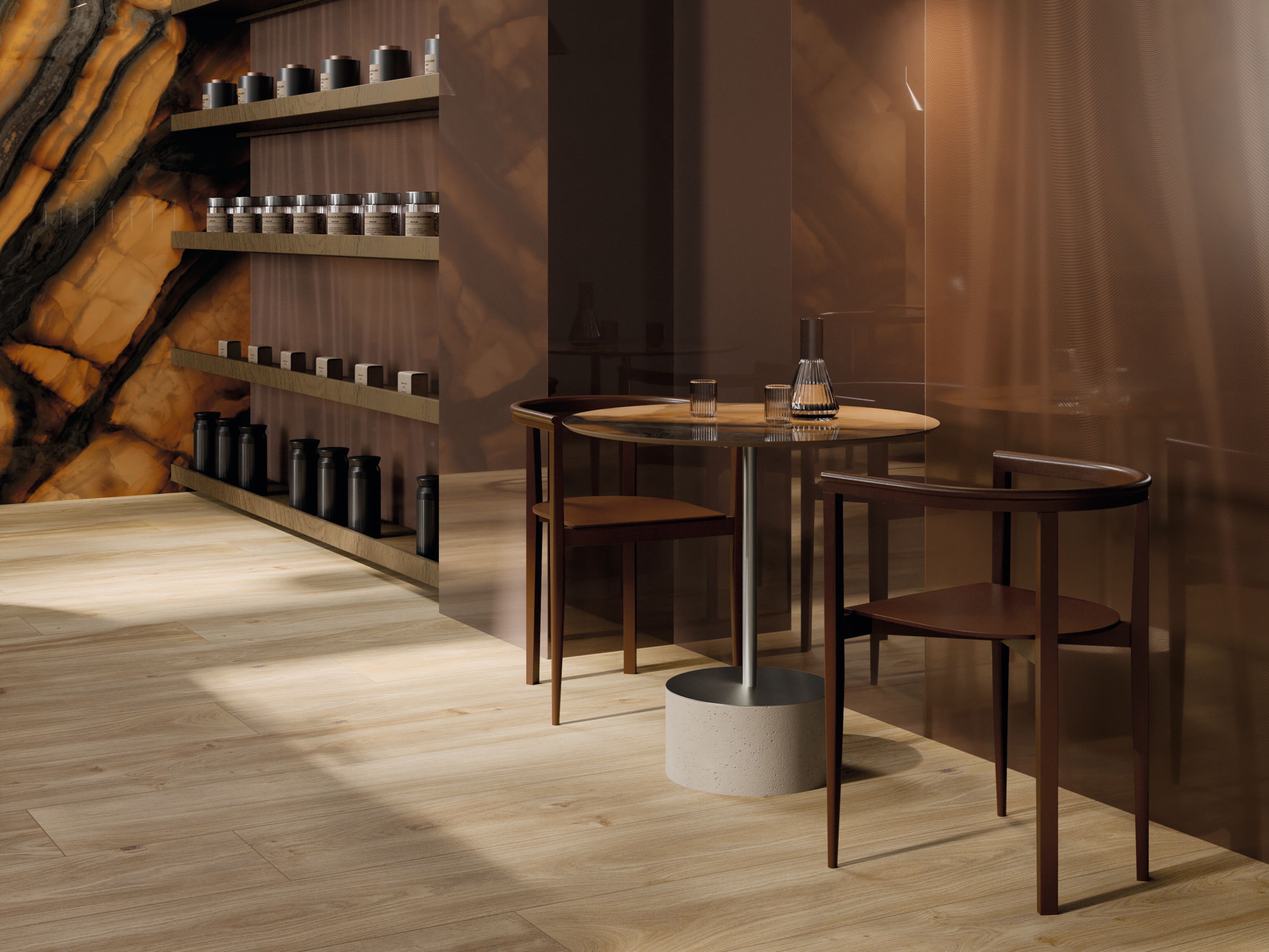 Напольное / керамогранит с металлическим эффектом CERAMICA FONDOVALLE Reflex ARCH-00109878 - Вид №1