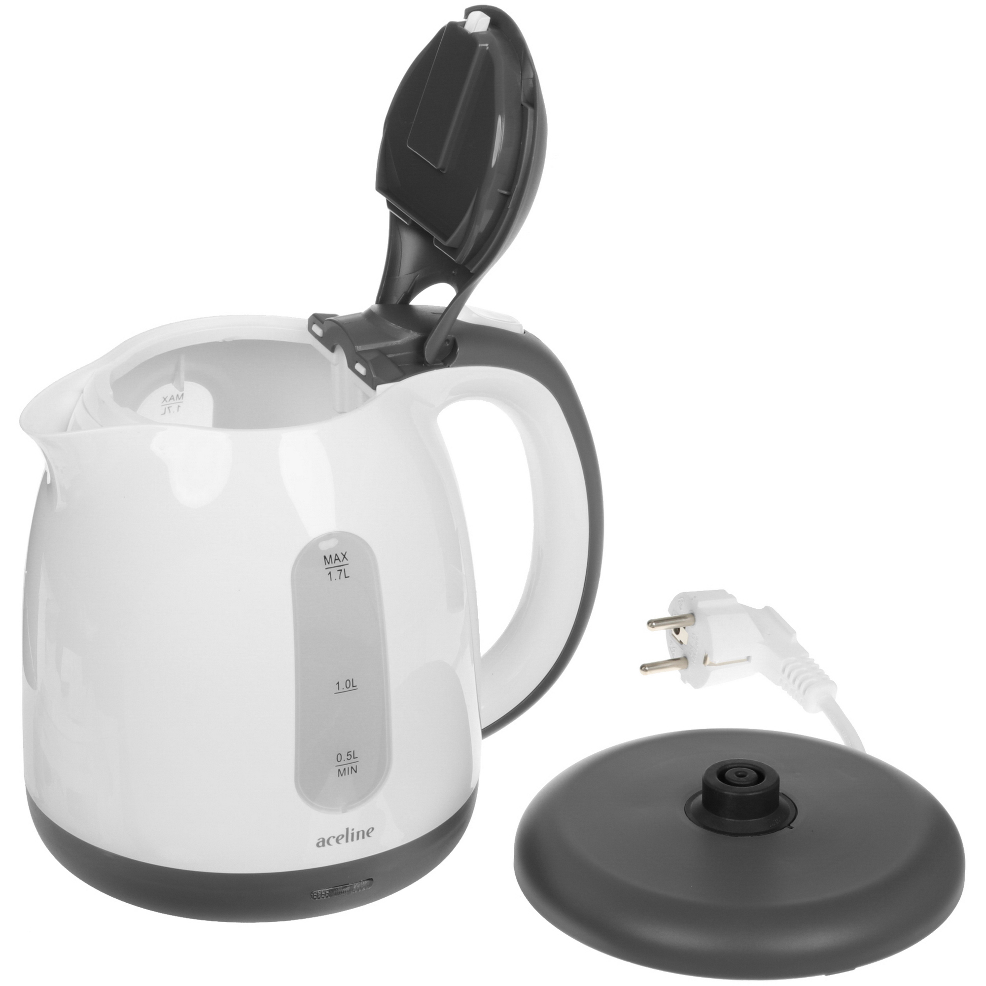 9070759 Электрочайник Aceline EK-P1900W белый STDN-0014891 - Вид №3