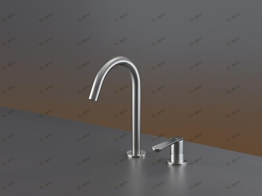 Ceadesign Смеситель для умывальника на 2 отверстия, нержавеющая сталь Lutezia plus Ltz 27