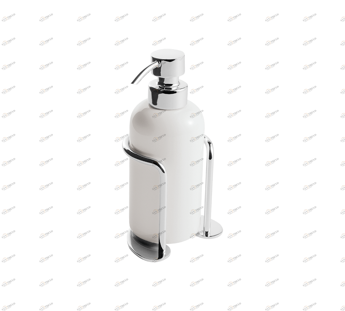 Gentry Home Керамический держатель стакана St James Хром GH100738 