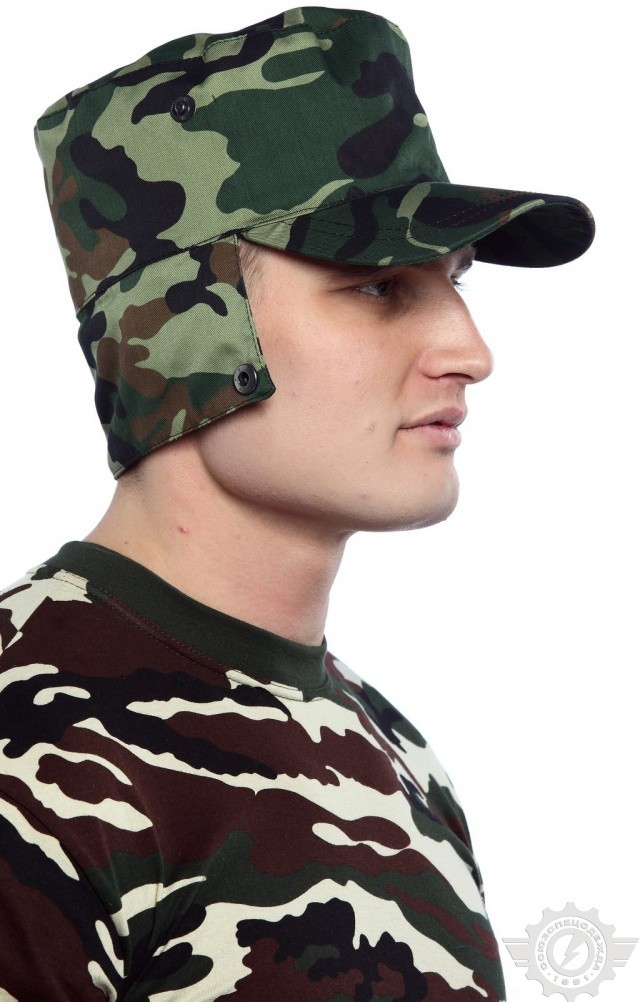 66608 Кепи "Дельта" летняя зеленый камуфляж  Камуфляжная форма  размер 59 Спецодежда  - Вид №5