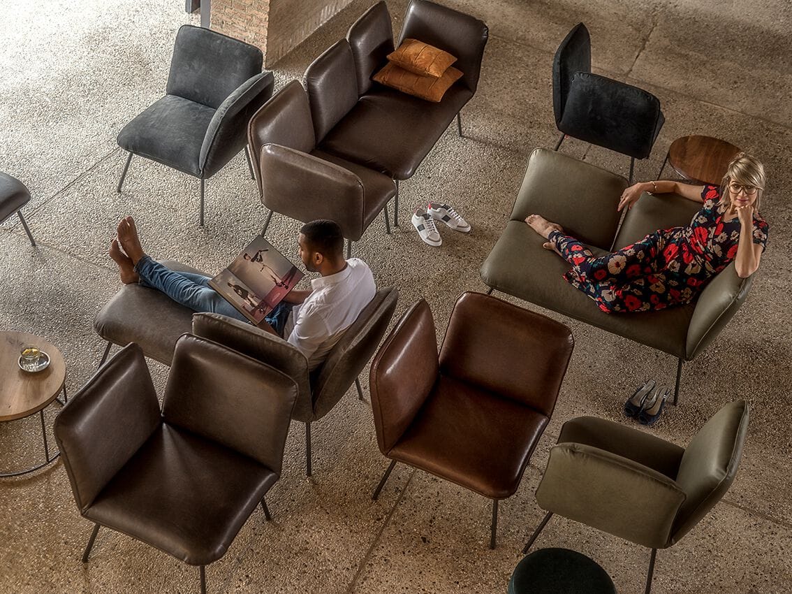 Кожаный шезлонг Jess Shuffle ARCH-00030728 - Вид №6