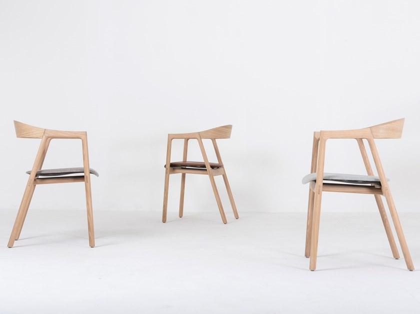 Gazzda Стул с открытой спинкой, обитый тканью Muna sun-id-1385184 - Вид №3