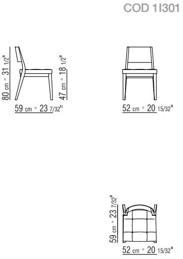 Flexform Стул ясеня sun-id-1459226 - Вид №1