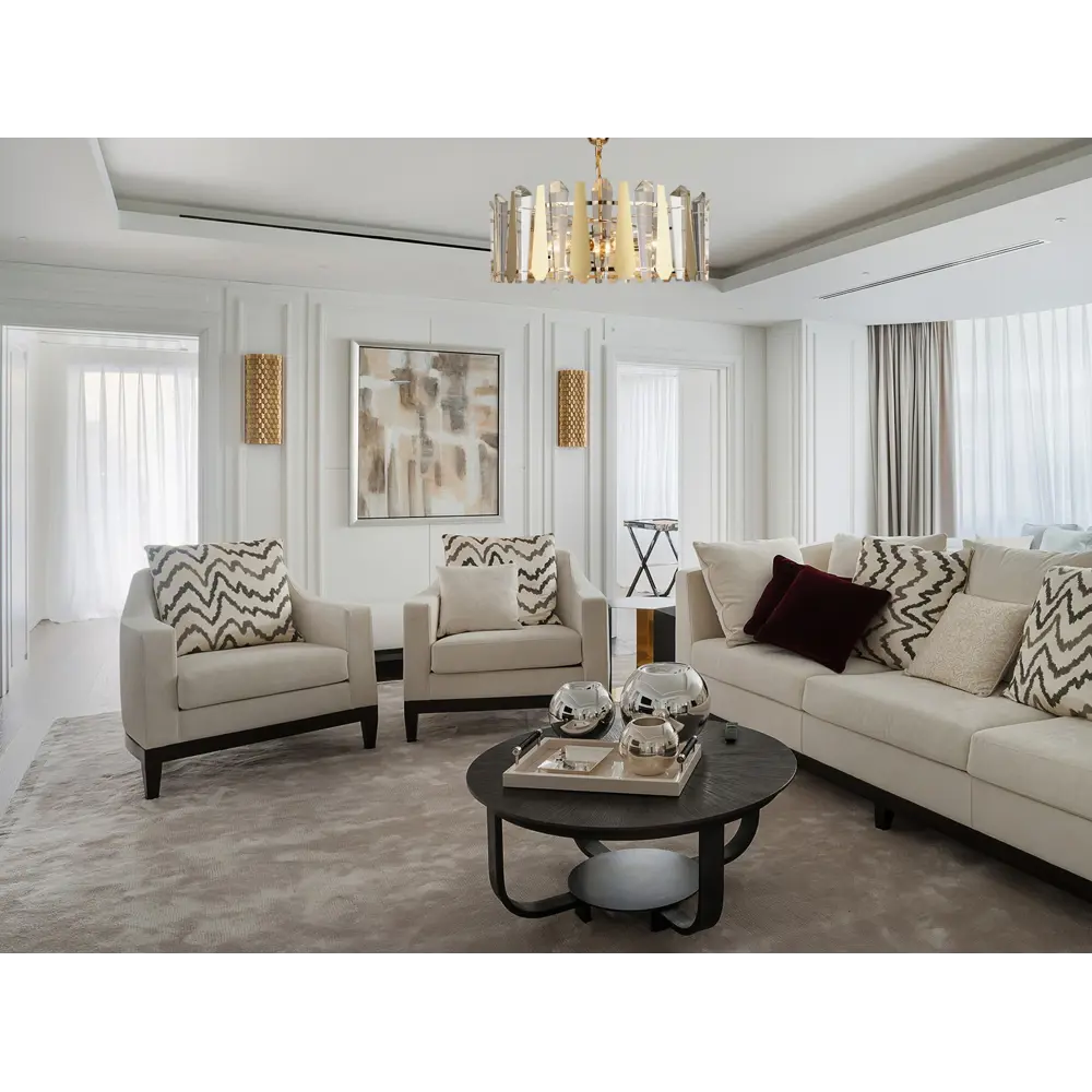Люстра подвесная Wink Кассия E1918/6, 6 ламп, 18 м², цвет золотистый 88737515 STLM-2102406  - Вид №8