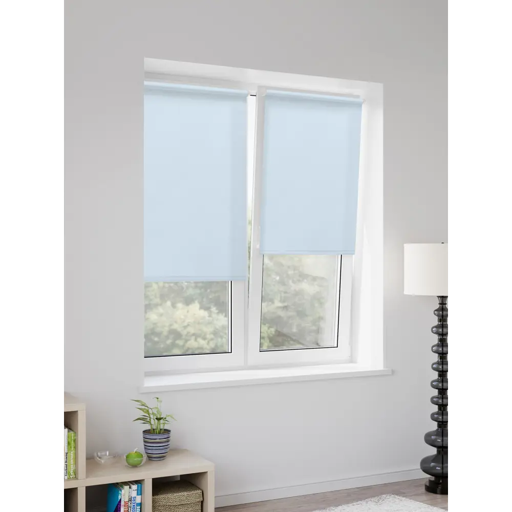 Штора рулонная Miamoza 60x160 см цвет голубой 86906820 STLM-2139353 Плайн - Вид №6